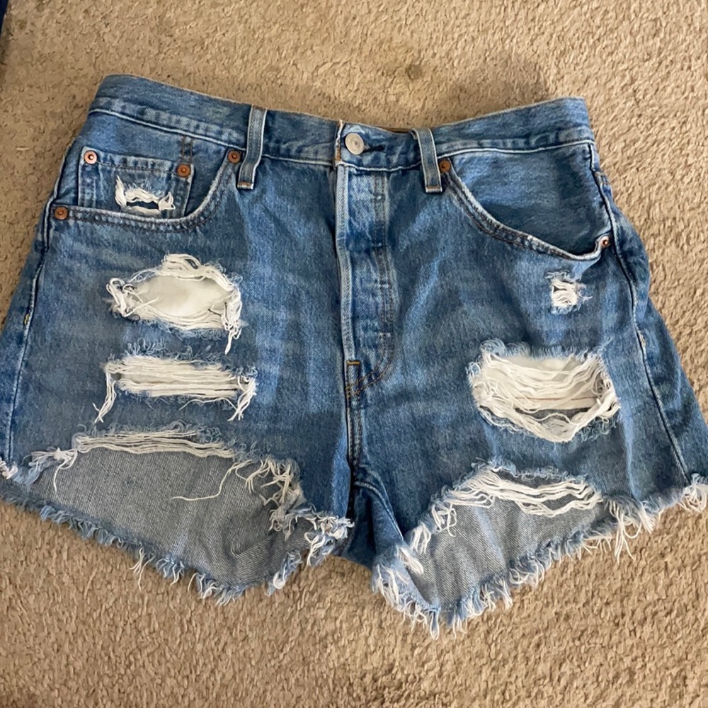 Women’s 501 Levi high rise shorts